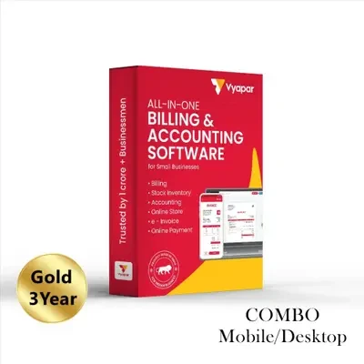 Vyapar 3year Combo (Desktop +Mobile) Gold Plan